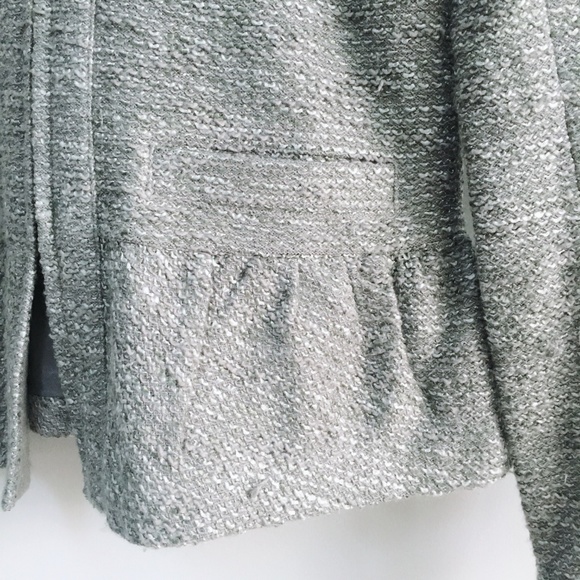 J Crew Bouclé Peplum Jacket - Size xs - Picture 3 of 5